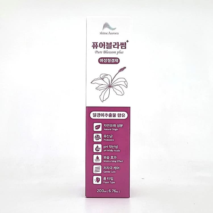 샤인오로라 퓨어블라썸플러스 여성청결제