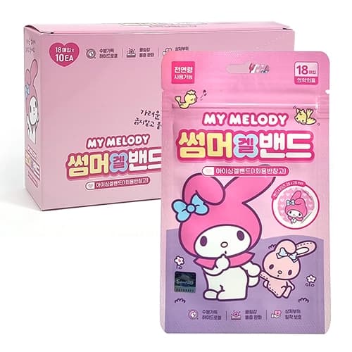 산리오 마이멜로디 썸머겔밴드 (아이싱겔밴드/2025년형)